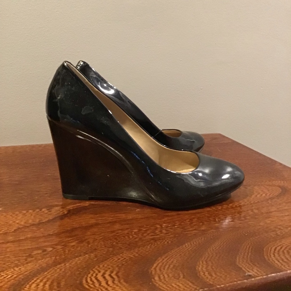 Banana Republic Patent Leather Wedges